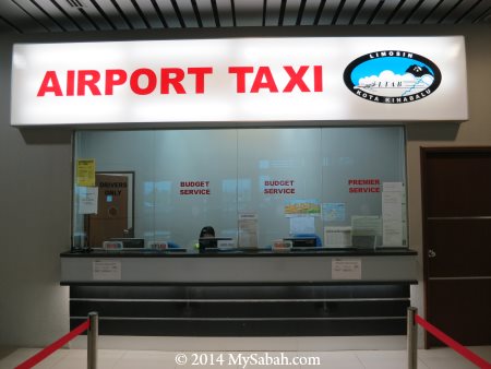 Airport Taxi counter