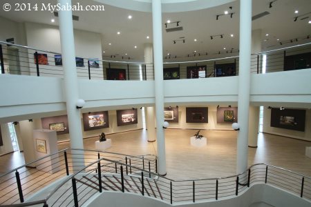 inside Sabah Art Gallery