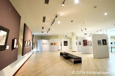 public gallery of Sabah Art Gallery