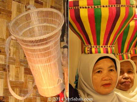 Sabah traditional baskets