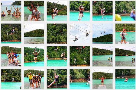 more photos of Coral Flyer zipline