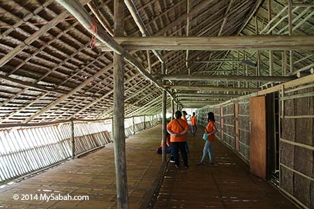 corridor of longhouse