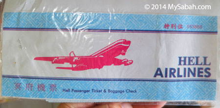 paper air ticket