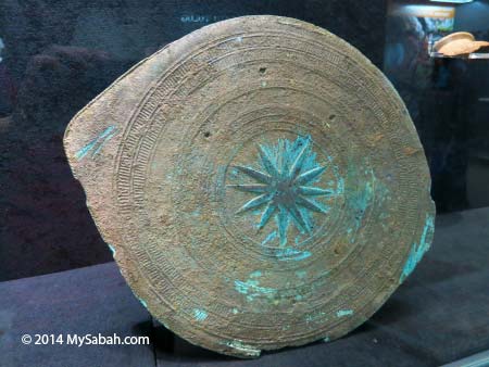 Vietnamese drum from Bukit Timbang Dayang burial site of Banggi Island