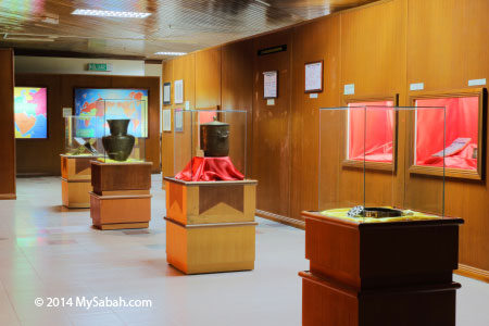 ground floor of Sabah Islamic Civilisation Museum