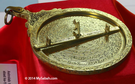 a 19th century brass astrolabe from Persia
