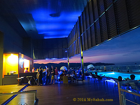 Sky Blu Bar of Grandis Hotels & Resorts
