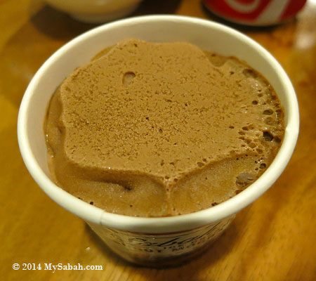 Sugut Mocha Tongkat ice cream of Sabah