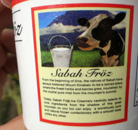 product description of Sabah Froz ice cream