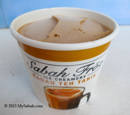 Ranau Teh Tarik ice cream