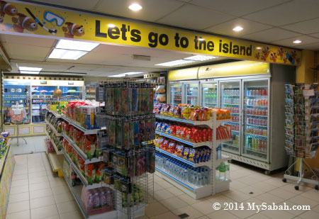 store in Jesselton Point