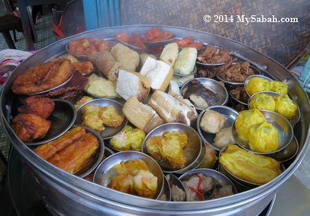 variety of dim sum