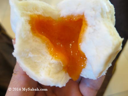 filling of salted bun (流沙包)