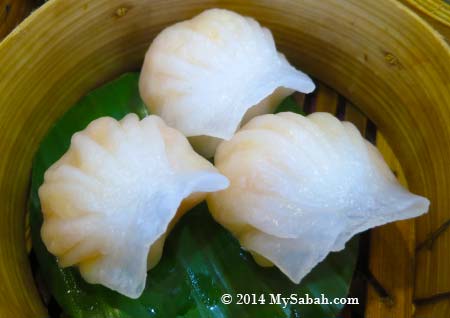 Har gow (shrimp dumplings)