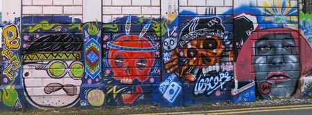 colourful graffiti