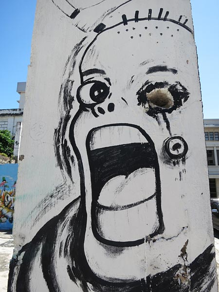painting on column