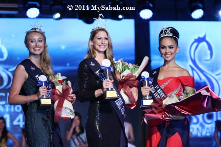 winners of Miss Scuba International 2014
