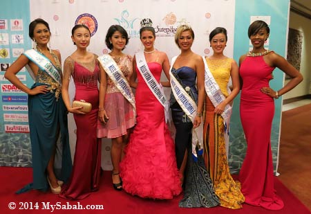 past winners of Miss Scuba International 2014
