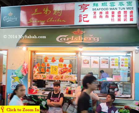 different types of rice dishes and noodles