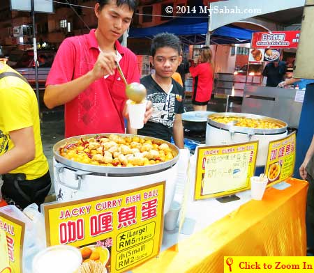 Jacky Curry Fish Ball