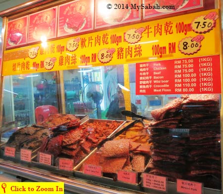 jerky and meat floss