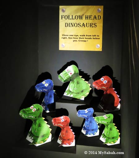 follow head dinosaurs