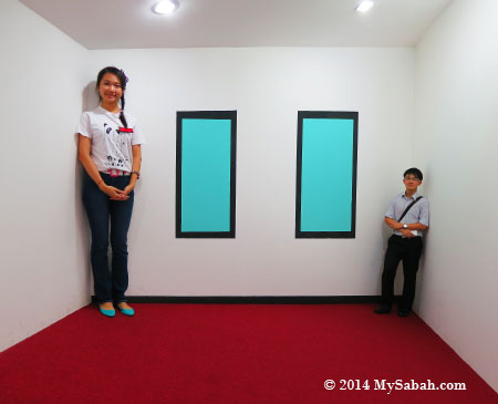 shrinking room of Grand Illusions