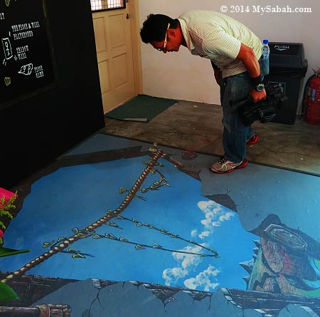 3D floor painting