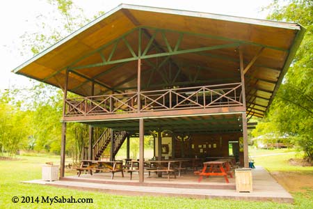 activity hall of Zip Borneo