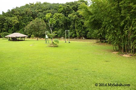 site of Zip Borneo