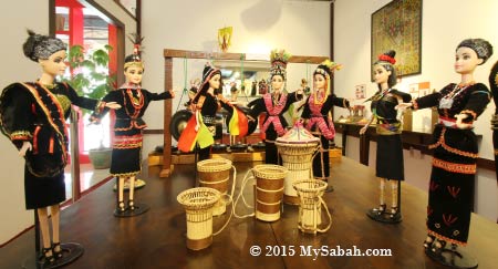 high priest dolls of Kadazan Dusun