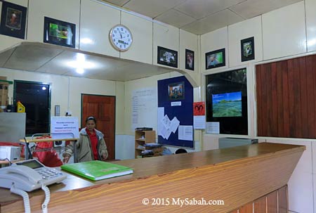 Sabah Parks office in Mesilau