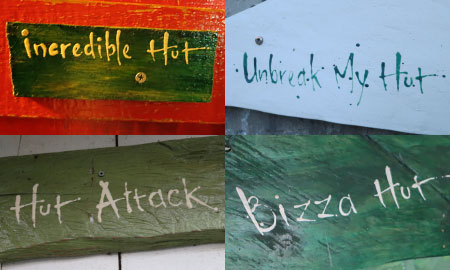names of different chalets