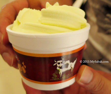 durian ice-cream of Desa