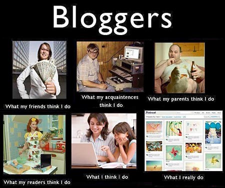 What others think bloggers do