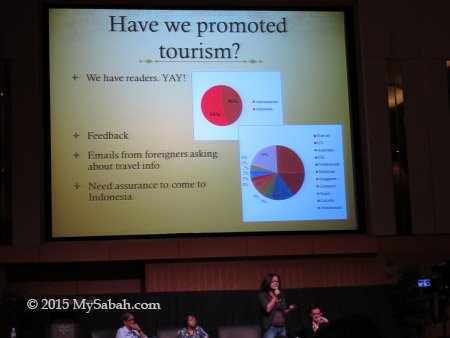 presentation slide by Murni Amalia Ridha / Mumun from Indonesia