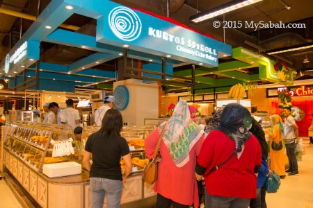 Kurtos Spiroll in Imago Mall of Kota Kinabalu