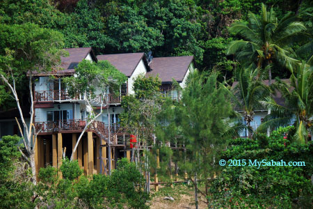 Hill Chalets (Todak Chalet) of Manukan Island Resort