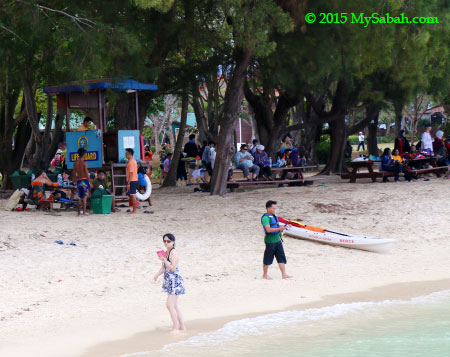 lifeguard in Manukan