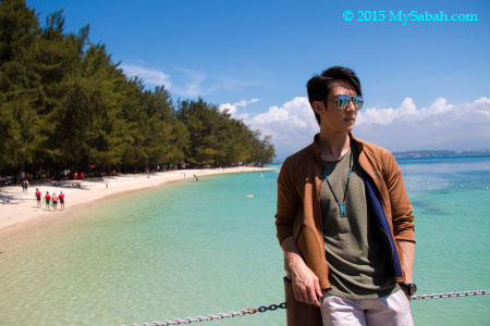 WuChun (吴尊) in Manukan Island