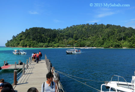 jetty of Sapi island