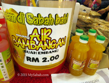 Bambangan fruit cordial