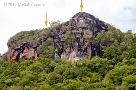 peaks of Bohey Dulang