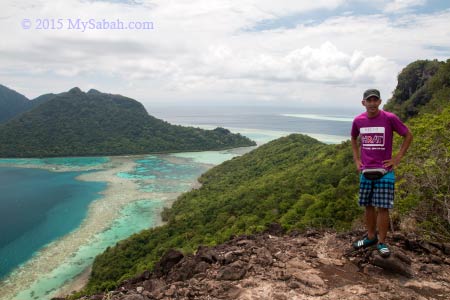 top of Bohey Dulang