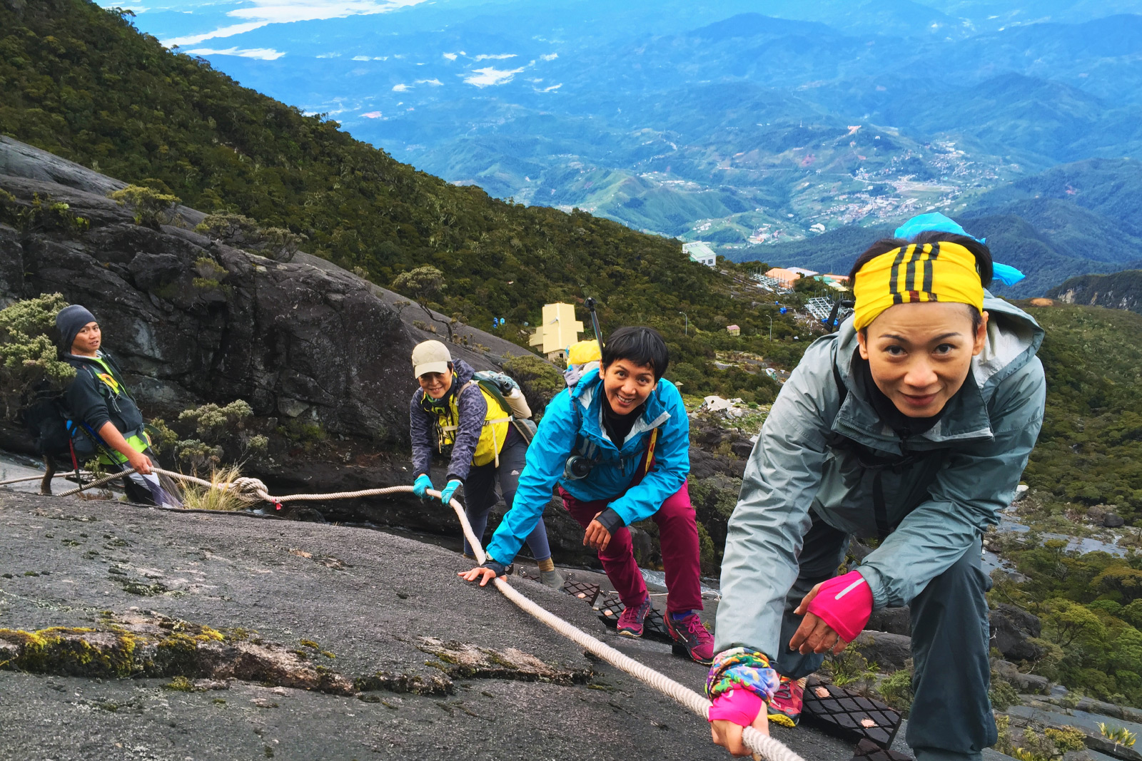 Climbing Mount Kinabalu