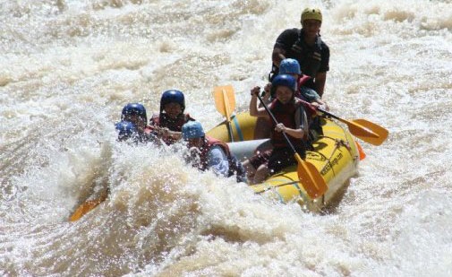 Padas white water rafting