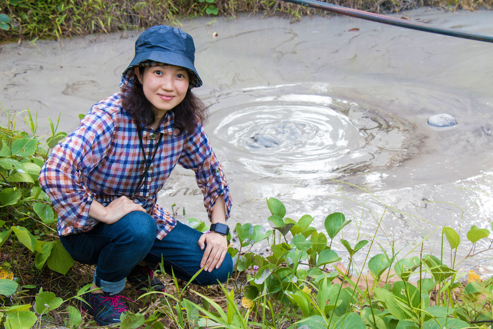 Mud Volcano in Kalabakan (Sabah)