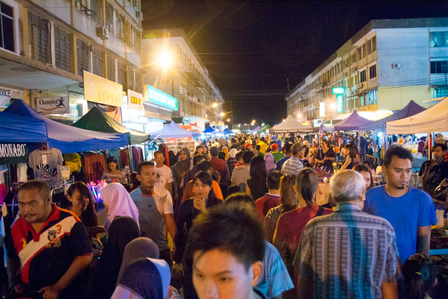 Kim Fung Night Market of Sandakan City