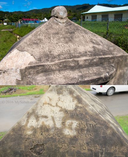 Inscription on the Head House of Kampung Sunsuron