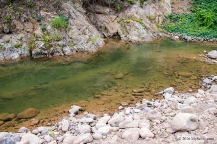 Crystal clear water of Sunsuron River